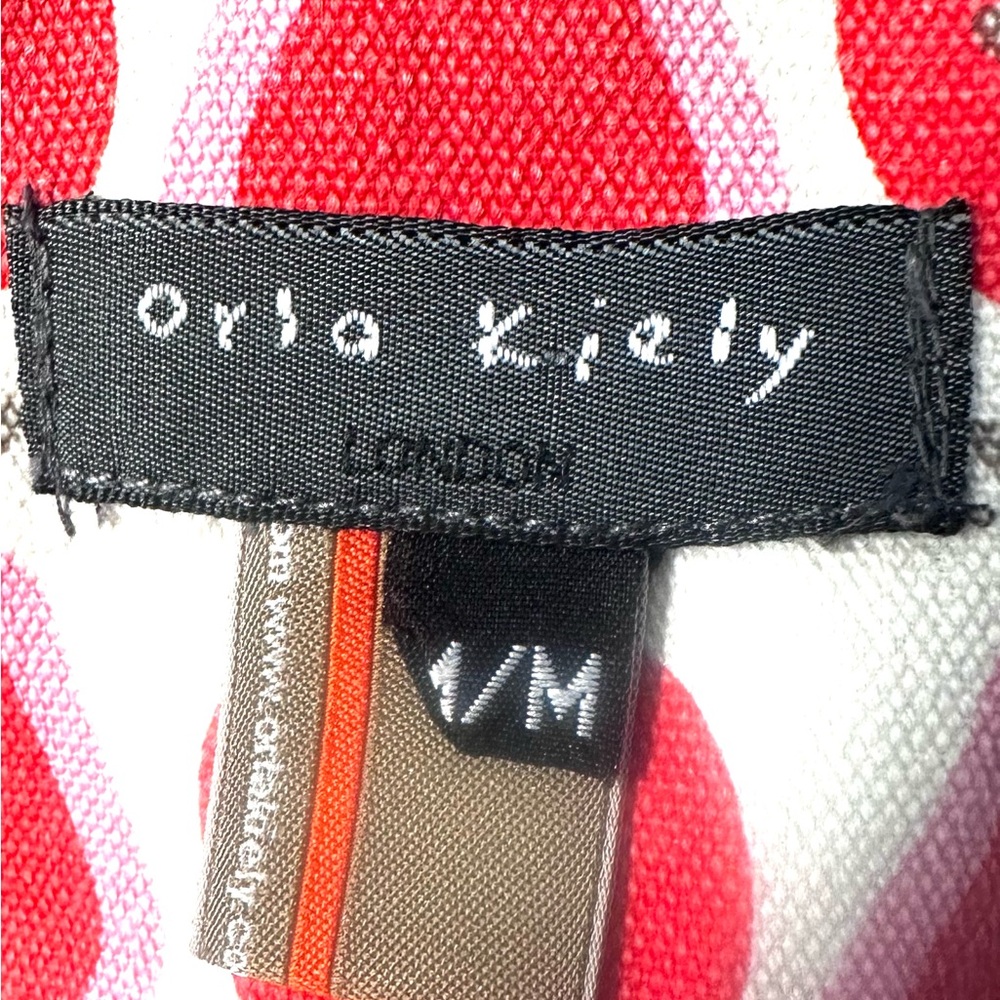 Orla Kiely Apple Print Skirt with Contrast Hem - Picture 9 of 11